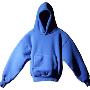 blue yeezy gap hoodie