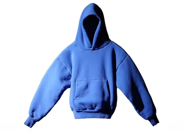 blue yeezy gap hoodie