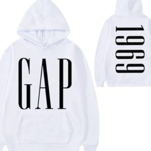 GAP YZY 1969 Printed Hoodie White