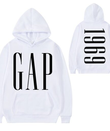 GAP YZY 1969 Printed Hoodie White