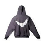 Gap Yeezy Engineered by Balenciaga Dove Shrunken Hoodie Black