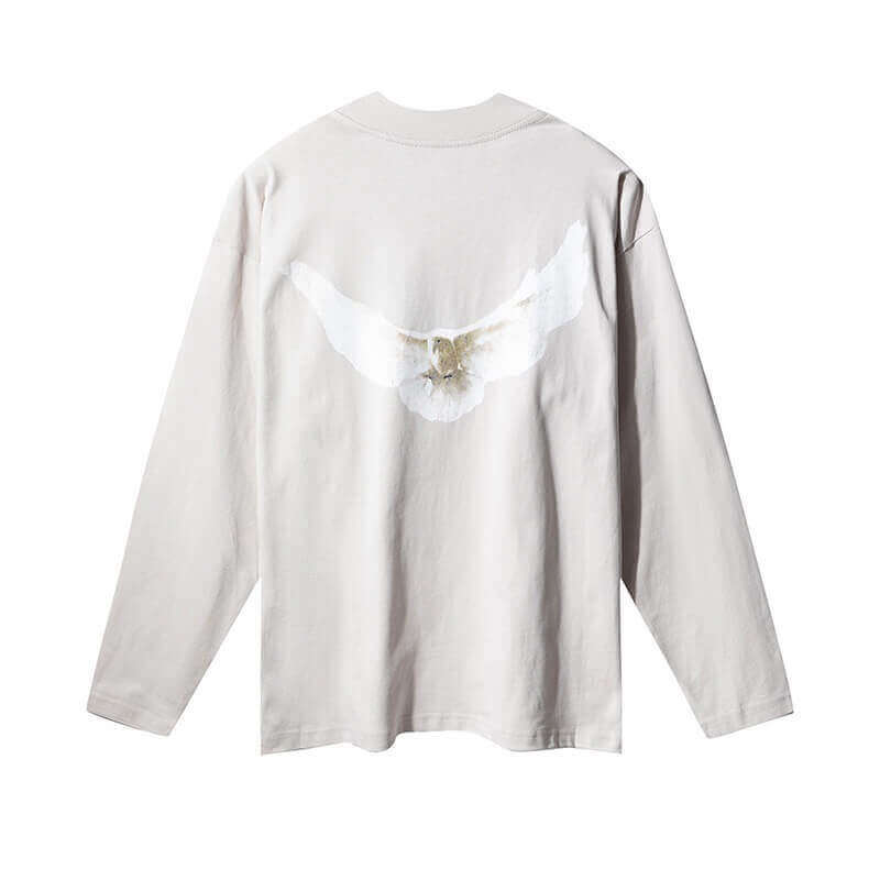 YZY Gap Dove Longsleeve Tee White