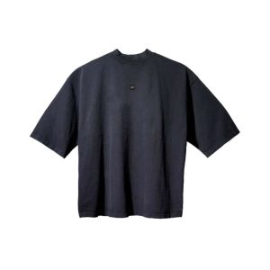 YZY Gap Engineered by Balenciaga Logo Sleeve T-Shirt Black