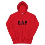 YZY x Gap Dove Logo Hoodie Red