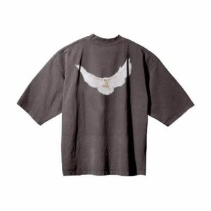 Yeezy Gap Engineered by Balenciaga Dove Sleeve T-Shirt Grey