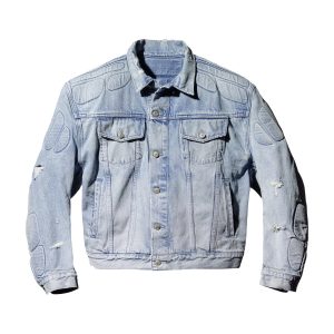 Yeezy Gap Padded Denim Jacket Blue