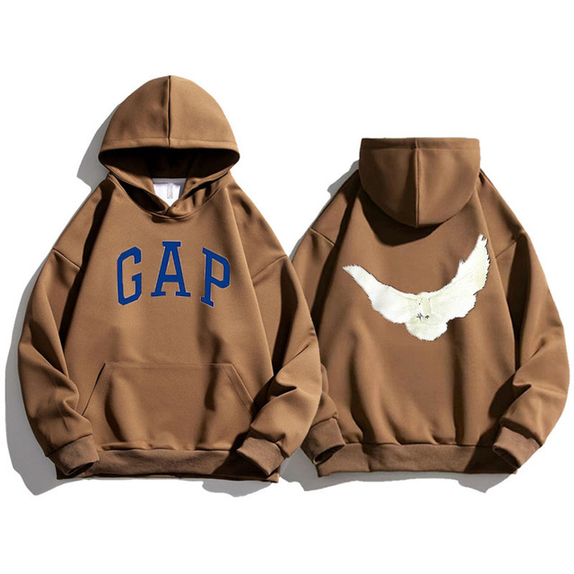 Yeezy x Gap Engineered by Balenciaga Dove Pullover Hoodie Brown